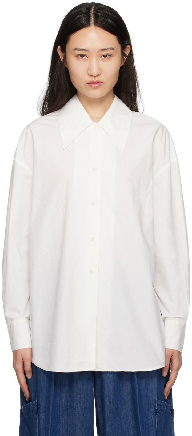 Skjorta YMC YMC Lena Shirt Vit | Q2WAK