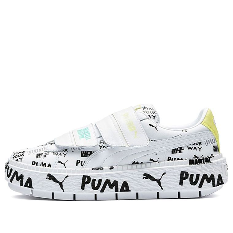 Sneakers och skor Puma Shantell Martin x Platform Trace Strap Vit | 366533-01