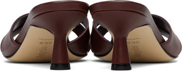 Tillbehör Aeyde Aeyde Vero Leather Mules Bourgogne | A11-HS-PRAR55ST164-SS25-955-007, 1