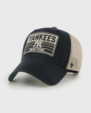 Keps '47 Brand New York Yankees Four Stroke '47 CLEAN UP Trucker Cap Svart | B-FRSTK17BXP-VB, 0