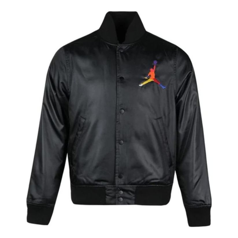 Bomberjacka Jordan Jordan Logo Aviator Jacket Svart | AV0113-010