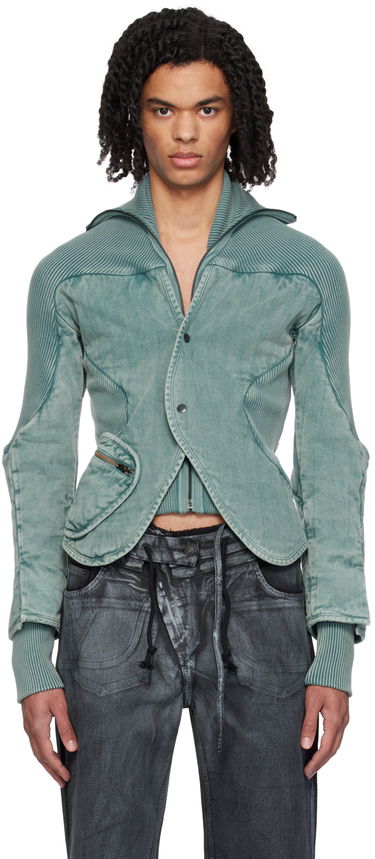 Jacka Ottolinger Ottolinger Silhouette Denim Jacket Grön | 2100301, 0