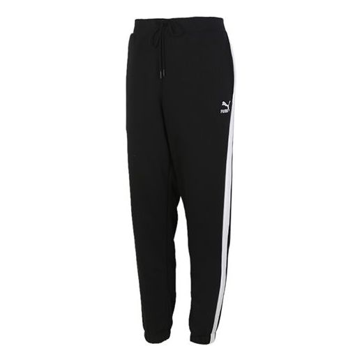 Träningsbyxor Puma Iconic T7 Track Pants Svart | 530373-01