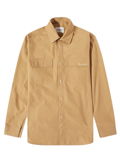 Skjorta Nanushka Jorn Overshirt Beige | NM22PFSH01172