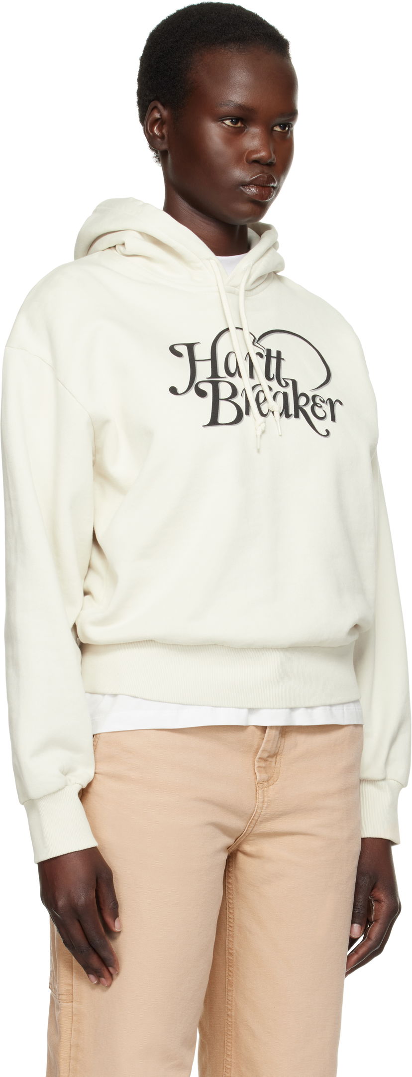 Sweatshirt Carhartt WIP Carhartt WIP Harttbreaker Hoodie Vit | I034418_D6_XX