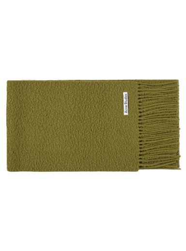 Halsduk Acne Studios Vargo Boiled Wool Scarf Grön | CA0283-AB7