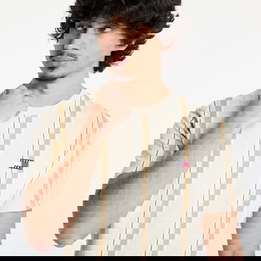 T-shirt Tommy Hilfiger Tommy Jeans Regular Vertical Stripe Tee Beige | DM0DM21364 ACG, 1