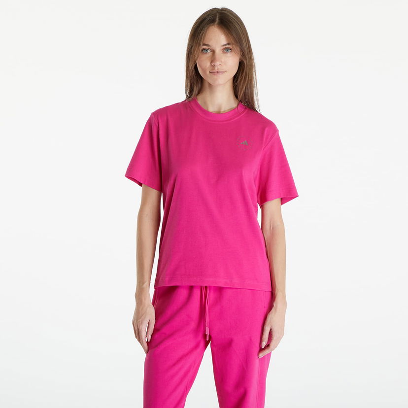 T-shirt adidas Performance Stella McCartney x Regular Tee Real Magenta Rosa | IT8834