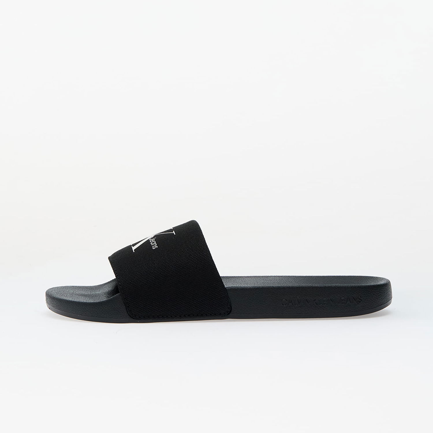 Sneakers och skor CALVIN KLEIN Jeans Slide Monogram Wn Black Svart | YW0YW01835 0GM, 0