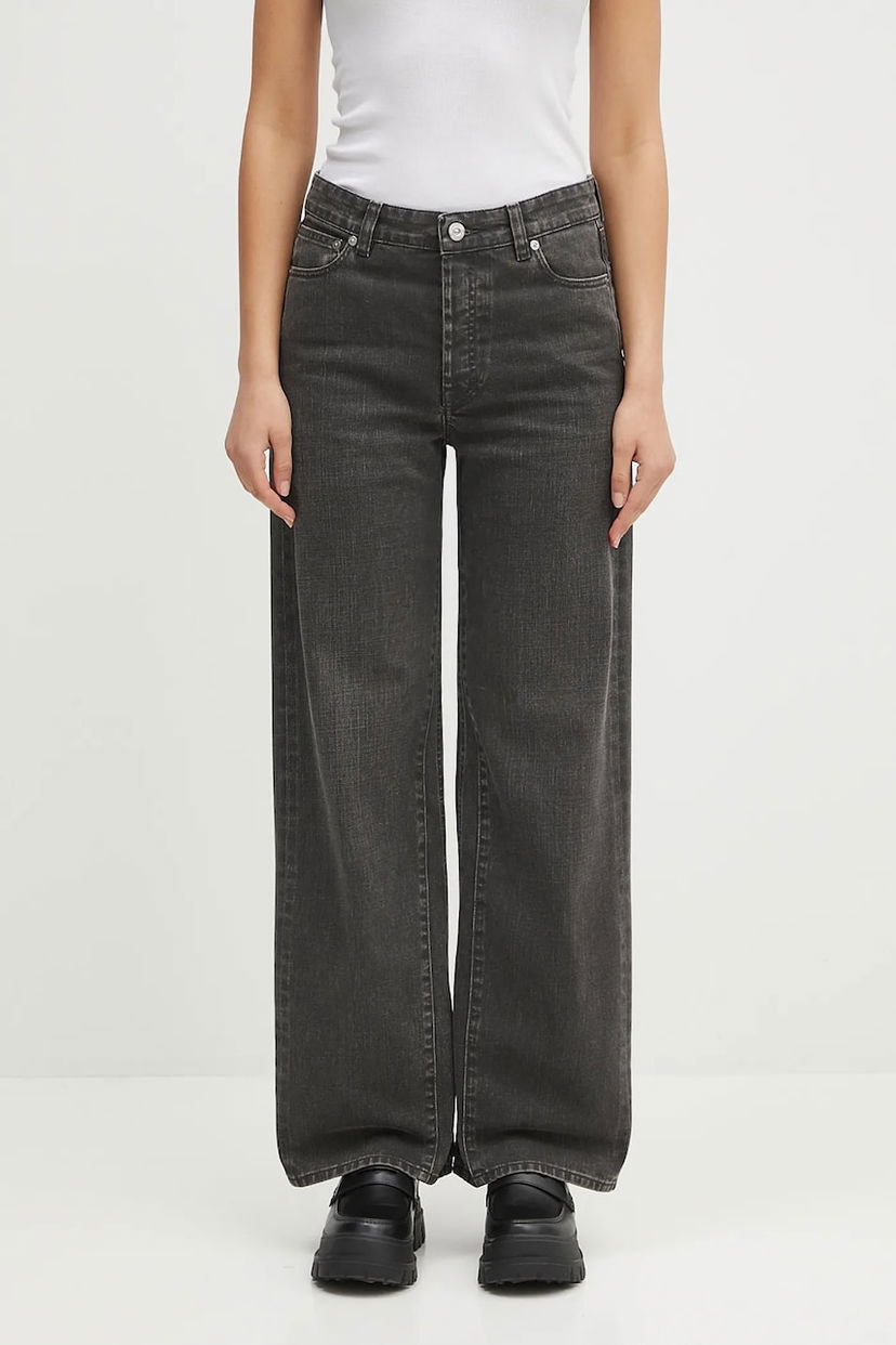 Jeans OUR LEGACY Our Legacy Treble Cut High Waist Jeans Svart | W2255TCC