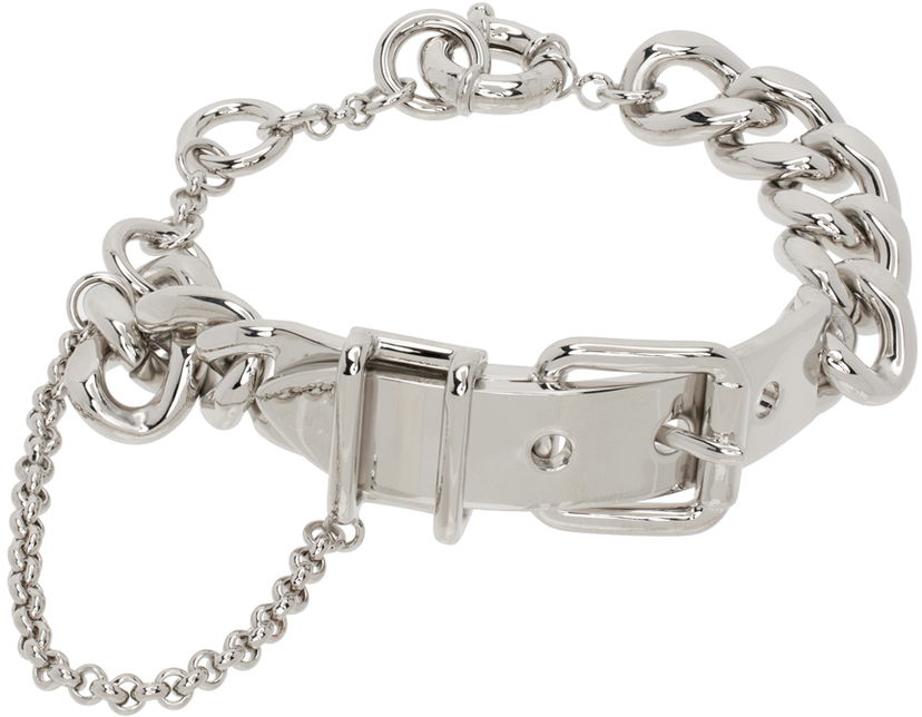 Armband Acne Studios Buckle Chain Bracelet Grå | C50414-