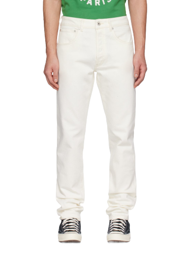 Jeans KENZO Paris Bara Jeans Vit | FD55DP1016D2