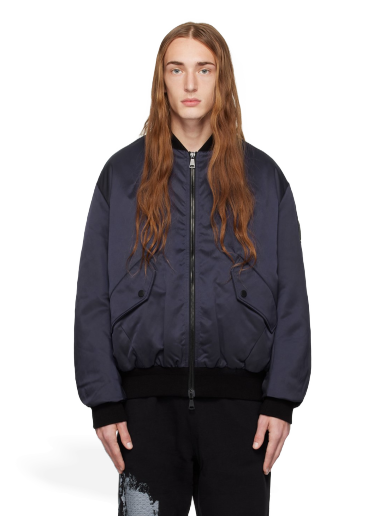 Jacka A-COLD-WALL* Overdye Bomber Jacket Mörkblå | ACWMO211
