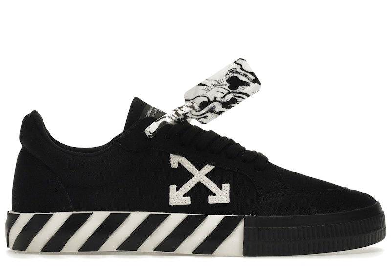 Sneakers och skor Off-White Vulc Low Black White Arrow Svart | OMIA085R21FAB0011001 / OMIA085F21FAB0021001, 0