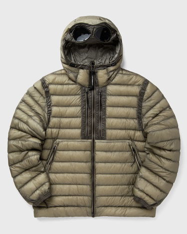 Pufferjacka C.P. Company Goggles Hooded Down Jacket Grön | 19CMOW031A110416A-356, 2