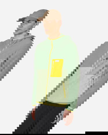 Sweatshirt Patagonia Microdini Hoodie Grön | 26210 SLVG, 1