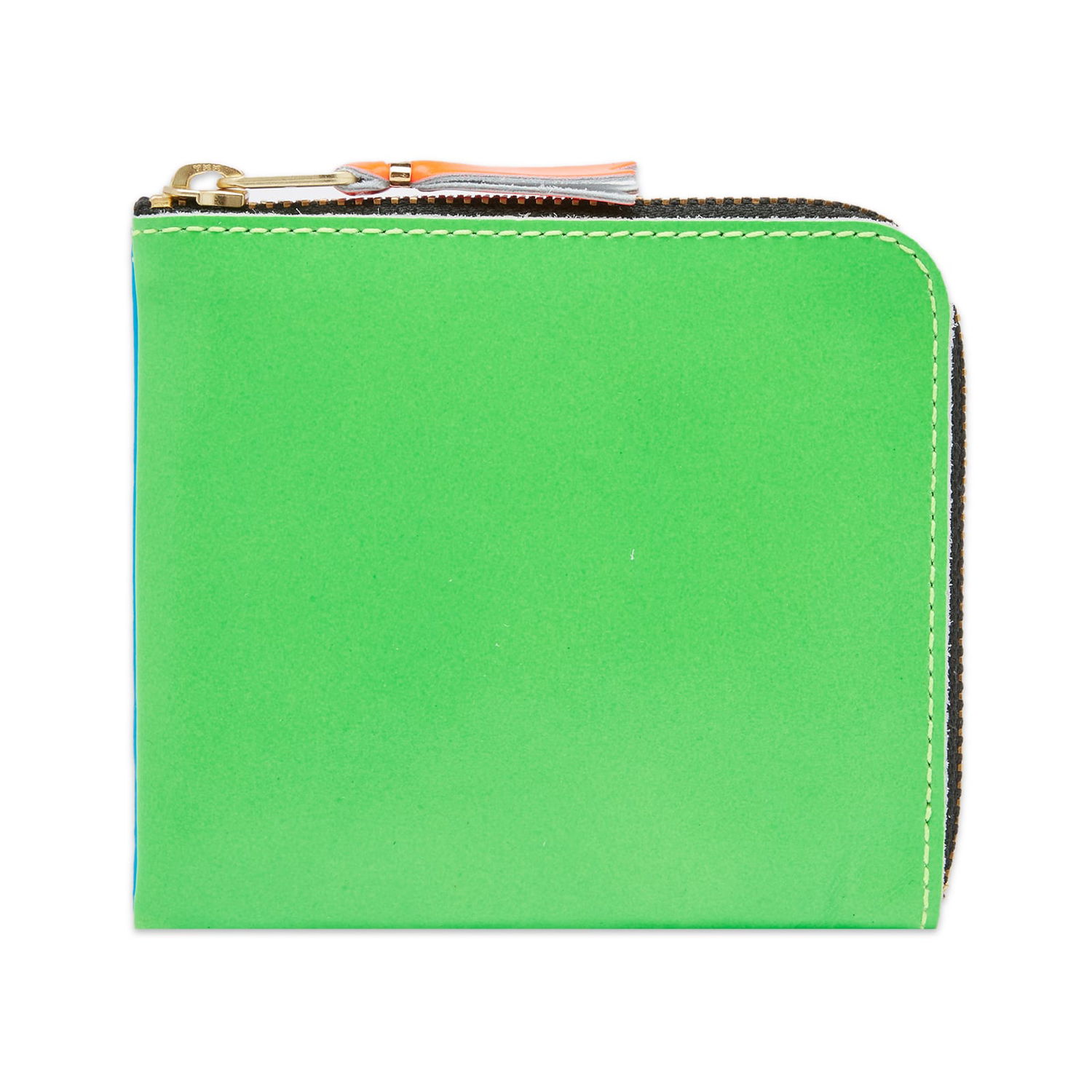 Plånbok Comme des Garçons Super Fluo Wallet Blue/Green Grön | SA3100SF-BG, 0
