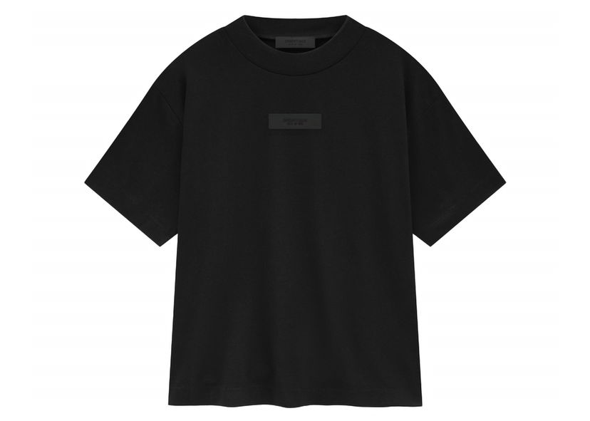 T-shirt Fear of God Core Collection S/S Tee Black Svart | 125SU245440FW