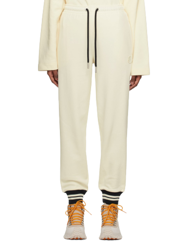 Träningsbyxor Moncler Drawstring Lounge Vit | I20938H00007899U5