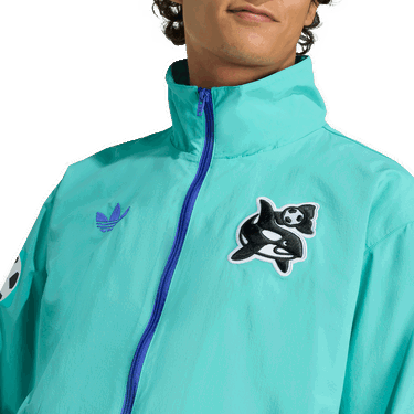 Vindjacka adidas Originals Originals Seattle Sounders FC Anthem Jacket Turkos | jm5026, 2