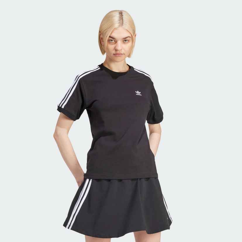 T-shirt adidas Originals 3-Stripes Tee Svart | IU2420