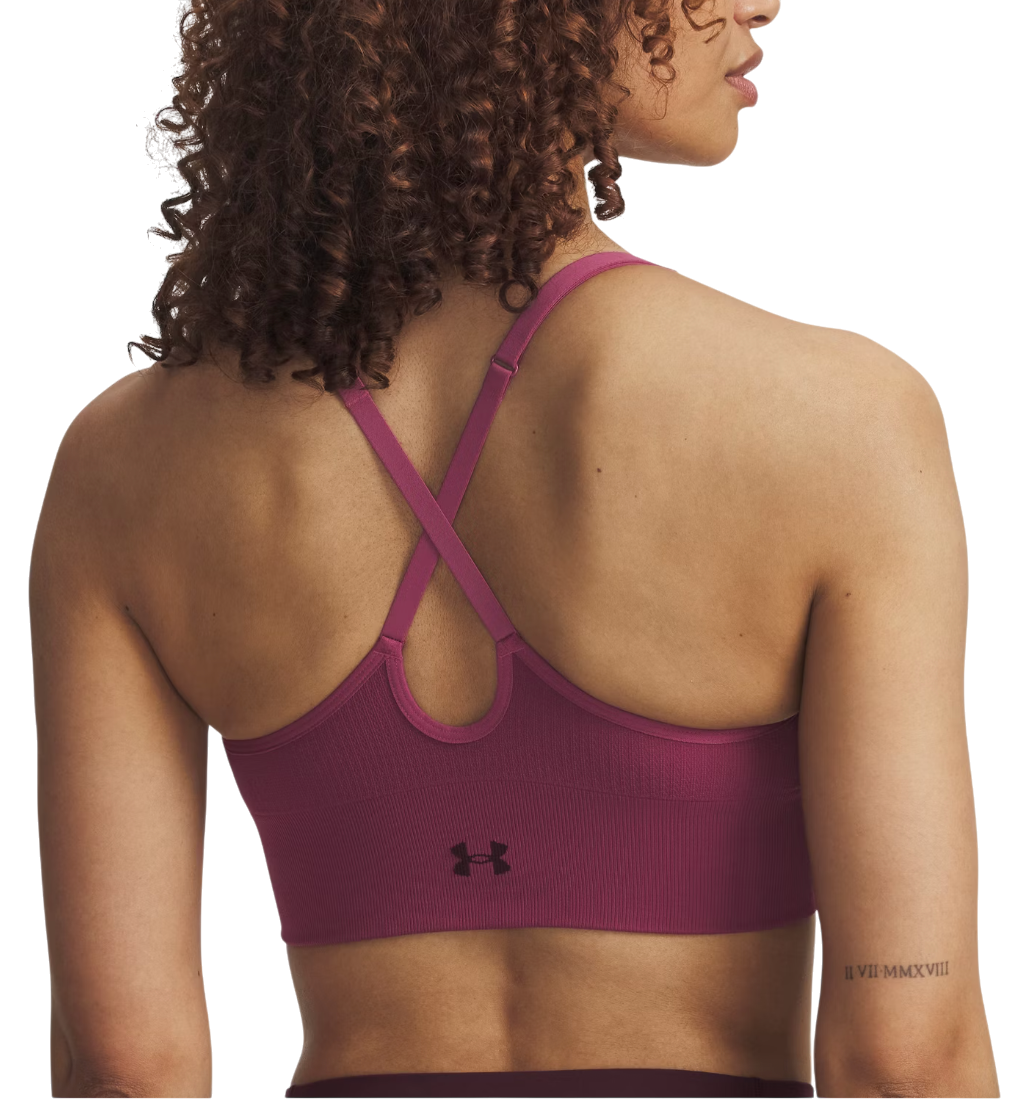 Behå Under Armour Under Armour Vanish Seamless Low Sports Bra Rosa | 1384417-659, 1