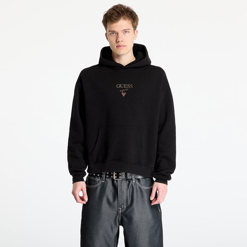 Sweatshirt GUESS Guess Originals Baker Hoodie Svart | M5RQ32K9V31-JTMU