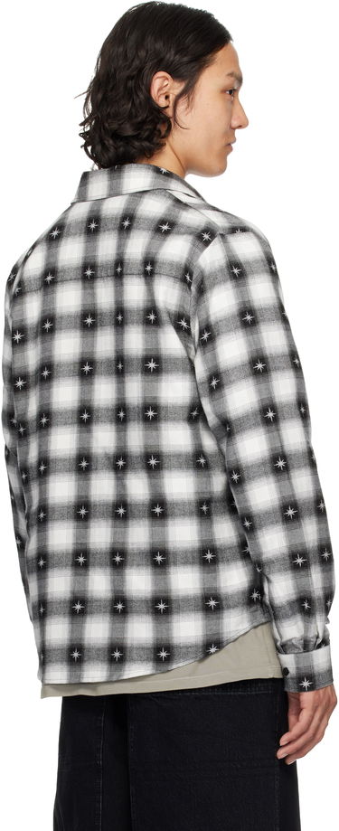 Skjorta AMIRI AMIRI Starburst Flannel Shirt Vit | AMSTFL1012, 2