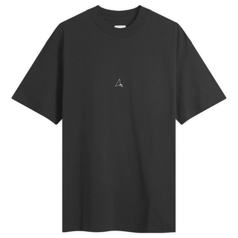 T-shirt ROA Regular Logo T-Shirt Svart | RBMW0254JY22-BLK0001