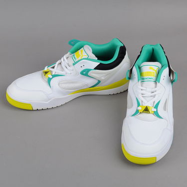 Sneakers och skor Puma Trinomic Serve Evo white - fluo teal Flerfärgad | 357664 01, 2