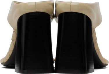 Skovård Bottega Veneta Bottega Veneta Marella Thong Heeled Sandals Beige | 817500 V3H90, 1