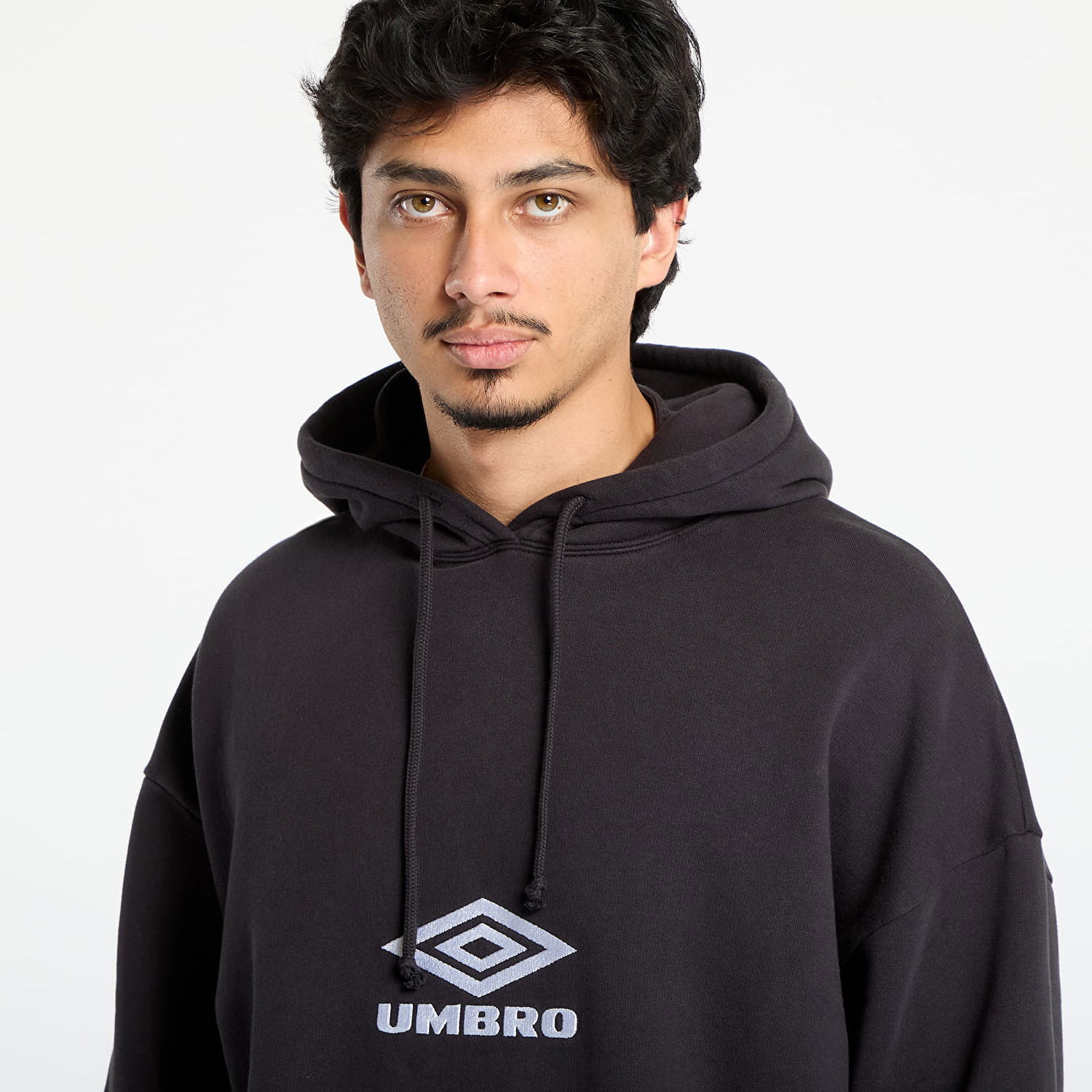 Sweatshirt Umbro Og Logo Mask Hoodie Svart | UBMW0216FA147 BLK0020 New, 1