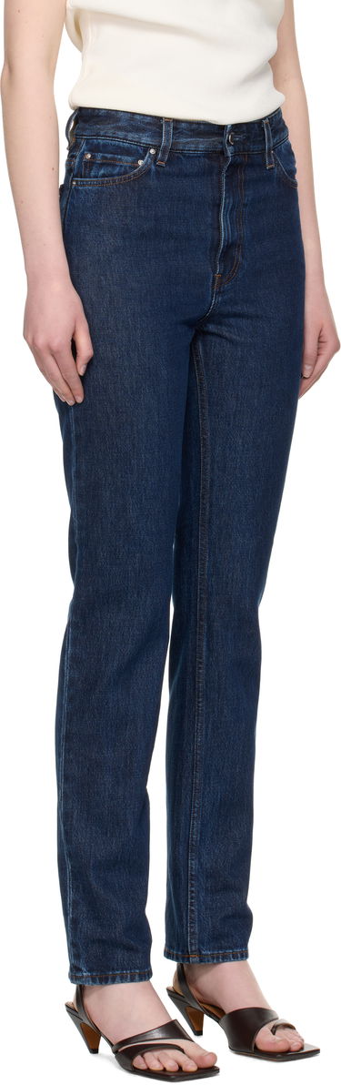 Jeans TOTEME High Slim Jeans Blå | 252-WRB0271-FB0045, 1