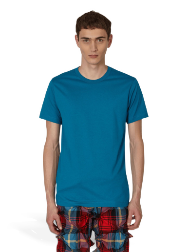 T-shirt Comme des Garçons Rear Logo T-Shirt Blå | FJ-T016-W22 1
