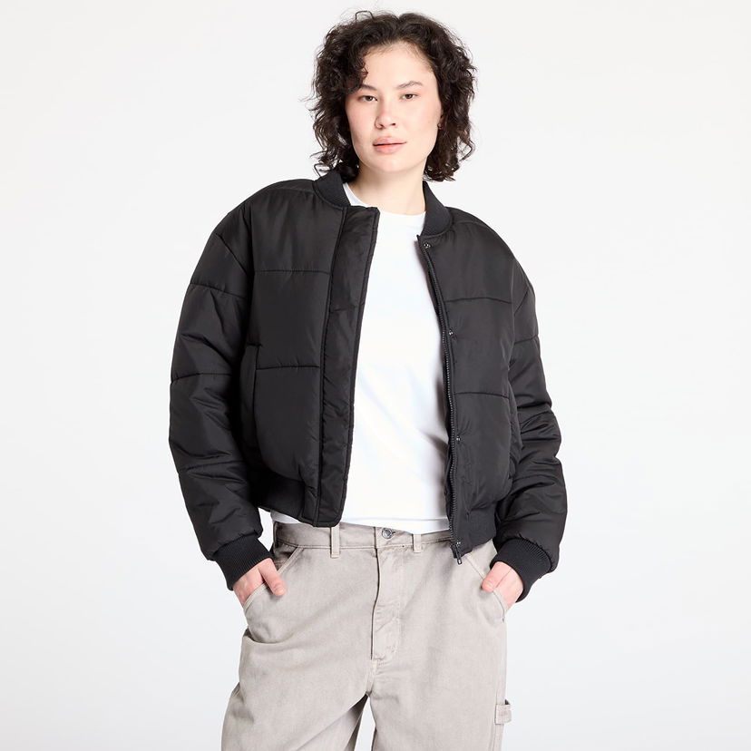 Pufferjacka Urban Classics Puffer Jacket Svart | TB6152-00007