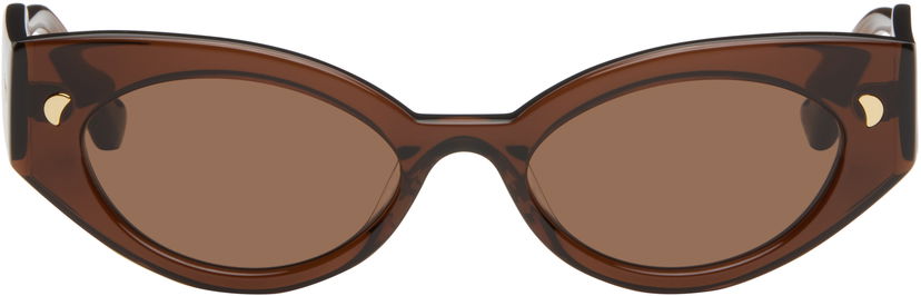 Solglasögon Nanushka Nanushka Azalea Sunglasses Brun | NW23CRSG00176