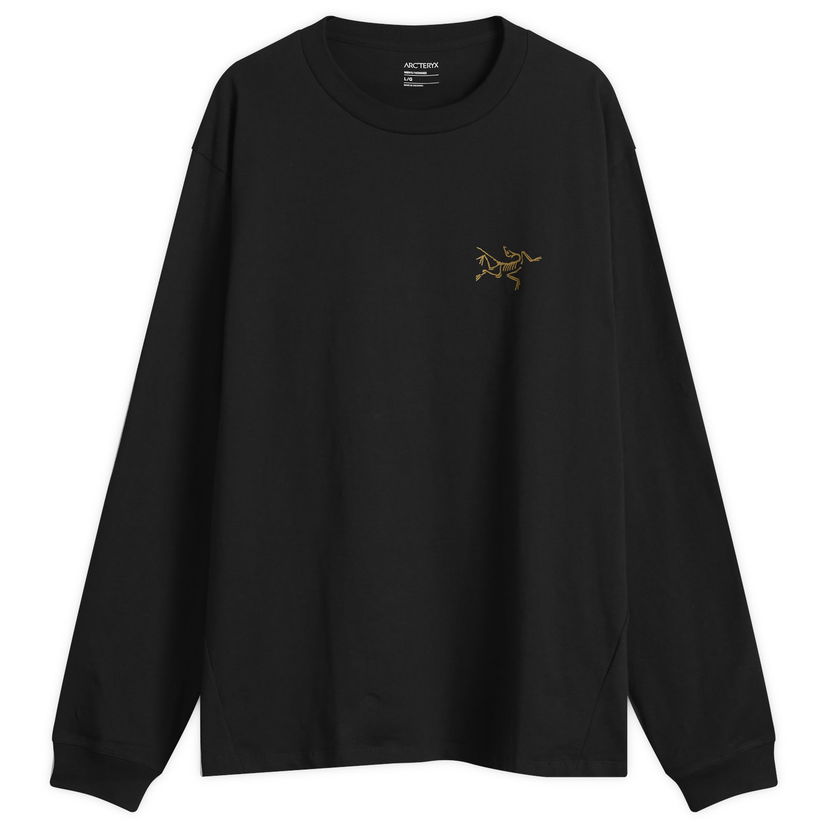 T-shirt Arcteryx Men's Kragg Long Sleeve T-Shirt, Size X-Small Svart | X000009714-001929