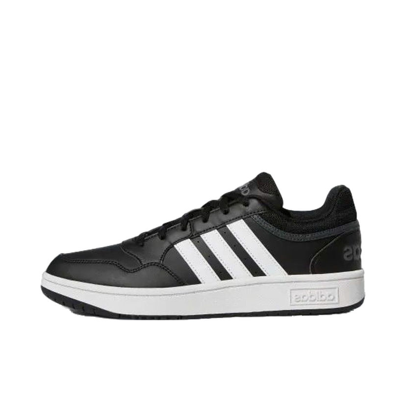 Sneakers och skor adidas Performance adidas Hoops 3.0 Low Black White Stripes Svart | GY5432