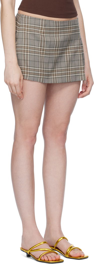 Kjol Miaou Miaou Micro Miniskirt Beige | 4012PLWPLD, 1