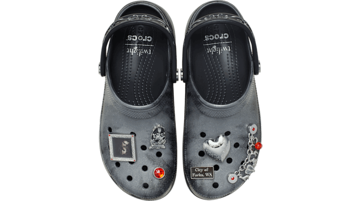Sneakers och skor Crocs The Twilight Saga Distressed Classic Platform Clogs Svart | 212239-90H, 0