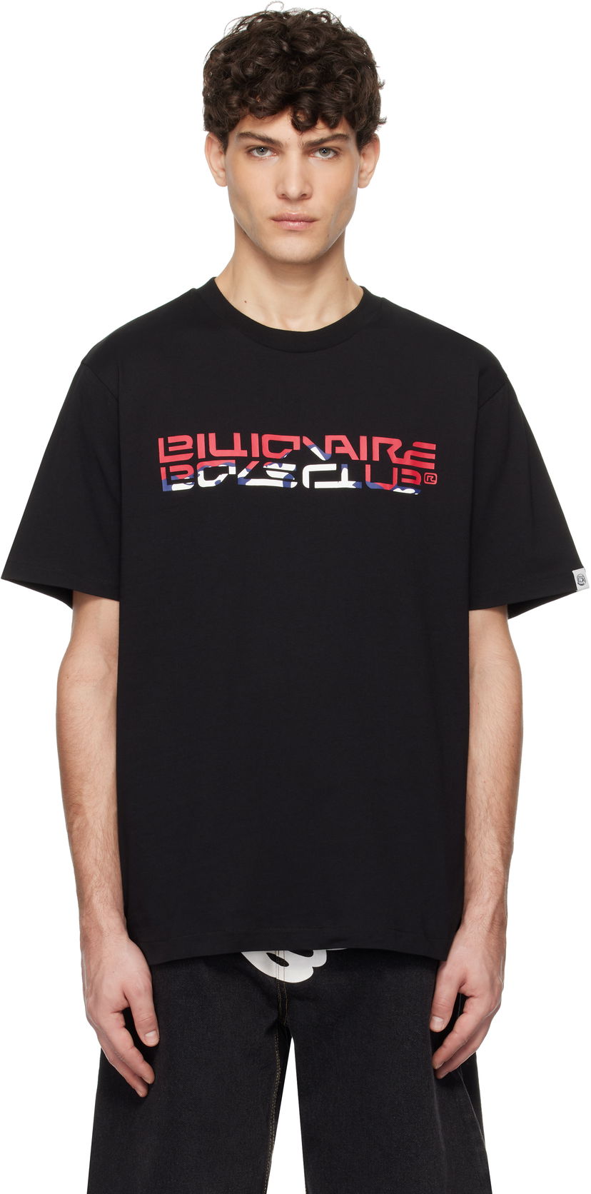 T-shirt BILLIONAIRE BOYS CLUB Boys Club Mountain Logo Graphic T-shirt Svart | B24463