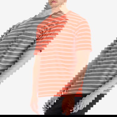 T-shirt NORSE PROJECTS Holger Sailor Stripe Pocket Tee, Size L Orange | N01-0669-4016, 2