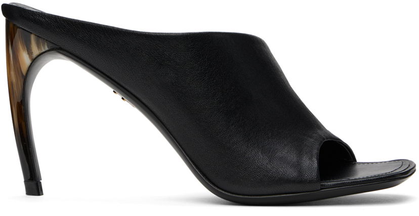 Tillbehör FERRAGAMO Ferragamo Curved Heeled Sandals Svart | 01I112 - 772928