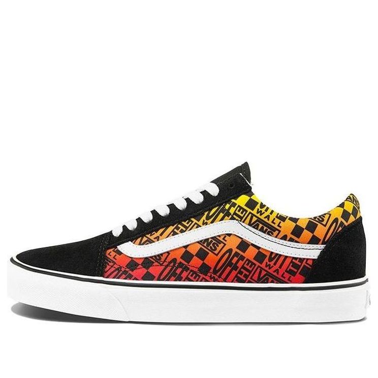 Sneakers och skor Vans Old Skool Logo Flame Svart | VN0A4U3B2N5