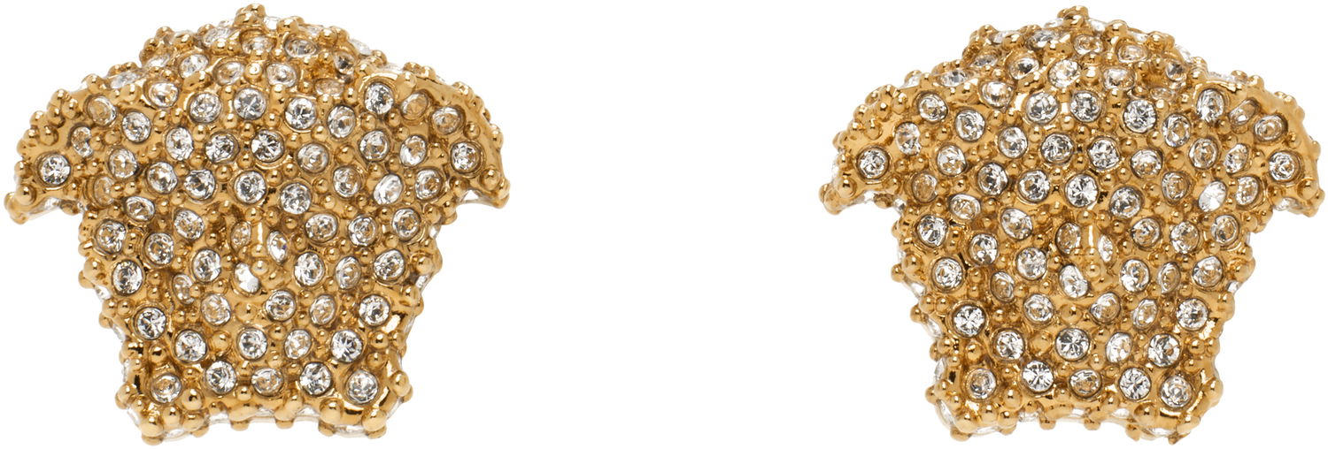 Örhängen Versace Crystal-Embellished Earrings Metallisk | 1017466_1A01092_4J090, 0
