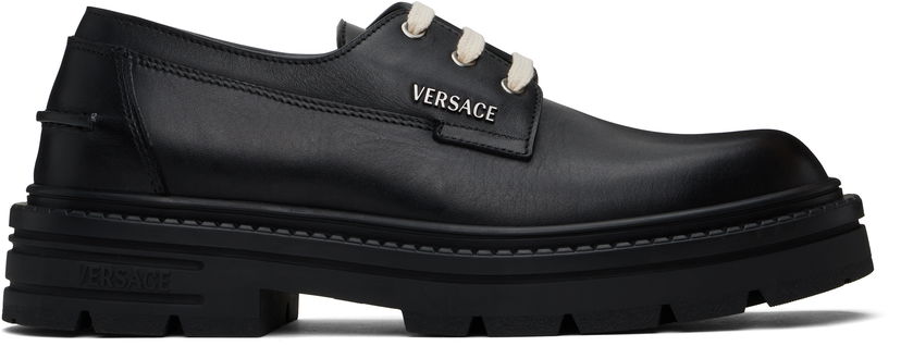 Skjorta Versace Versace Adriano Lace-Up Derbys Svart | 1018362_1A11084