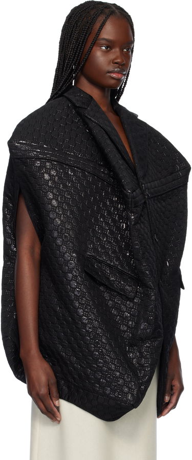 Väst Comme des Garçons Comme des Garçons Lame Floating Weave Vest Svart | GO-J027-051-1, 1