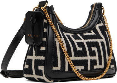 Handväska Balmain Balmain B-Army Shoulder Bag Svart | EN1BT920TJQY, 1