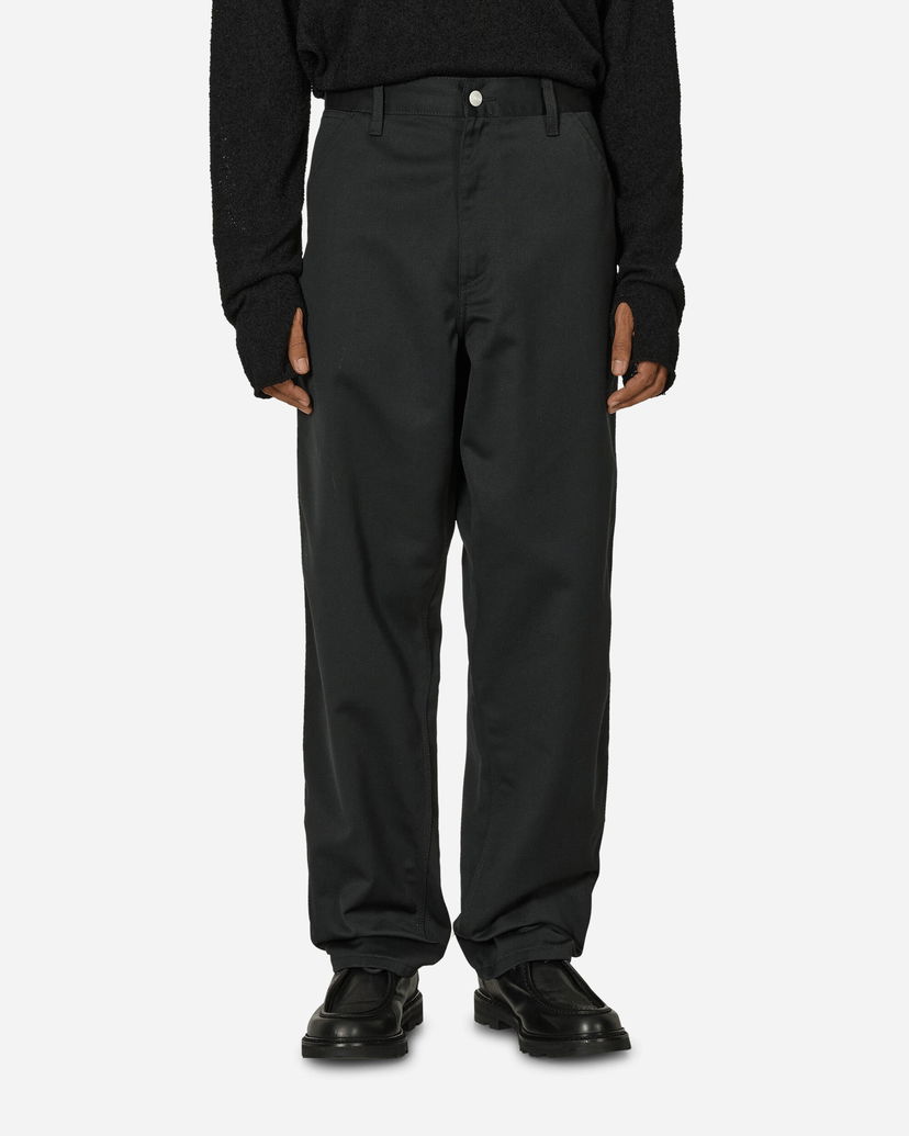 Byxor Carhartt WIP Simple Pants Black Svart | I020075W 8902