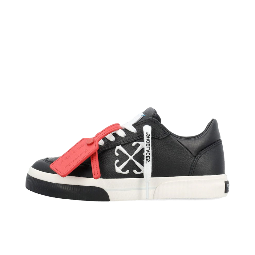 Sneakers och skor Off-White New Low Vulcanized Black White W Svart | OWIA288S24LEA0011001